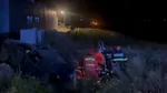 Patru răniți într-un accident pe DN 73. Un autoturism s-a răsturnat în afara carosabilului