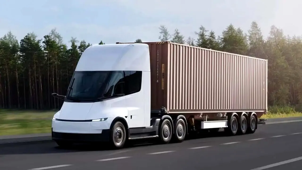 Tesla Semi ajunge în Europa. Camionul electric intră pe terenul Volvo