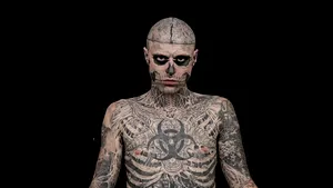 Manechinul Rick Genest, cunoscut ca Zombie Boy, s-a sinucis la 32 de ani | VIDEO
