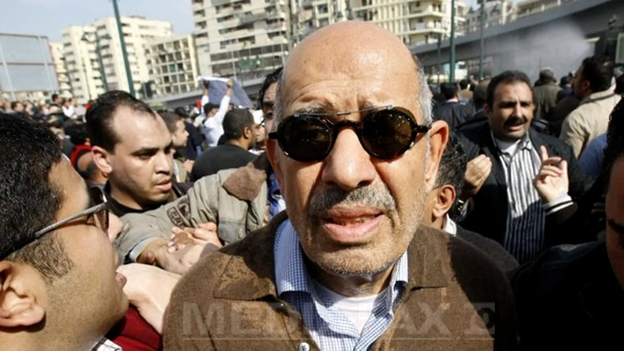 Fostul director AIEA, ElBaradei, nevoit să se refugieze într-o moschee din Cairo - VIDEO