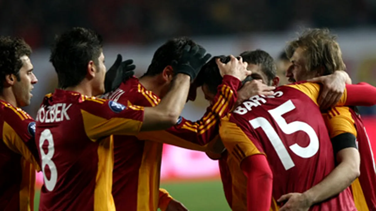 Lotul pentru Liga Europa anunţat de Galatasaray la UEFA