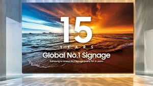 Samsung Electronics ocupă locul întâi pe piaţa globală de semnalistică digitală