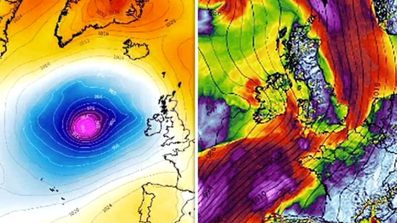 Ciclon arctic deasupra Marii Britanii. Regatul Unit s-ar putea confrunta cu cea mai geroasă iarnă din ultimii opt ani
