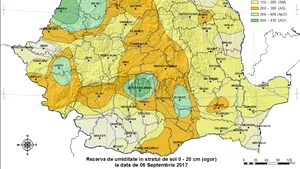 ANM anunţă SECETĂ pedologică, în cea mai mare parte a ţării. Vremea va fi mai caldă decât în mod normal