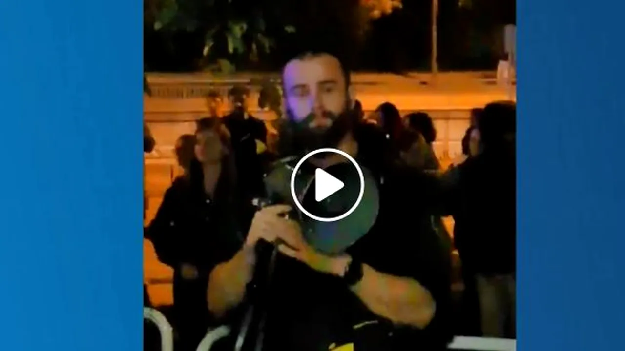 Momente emoţionante: Poliţist german, în lacrimi după ce a ajutat românii din diaspora să voteze. Clipul, preluat de Poliţia din Munchen | VIDEO