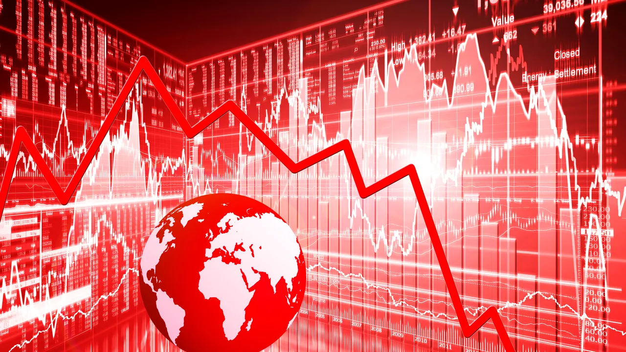 UPDATE: Bursa de la Bucureşti a deschis pe roşu, după unda de şoc din SUA/ Indicele Dow Jones, cea mai mare scădere de la criza financiară/ Bursele din Asia, afectate. Pieţele bursiere din Europa pregătite de căderi masive 