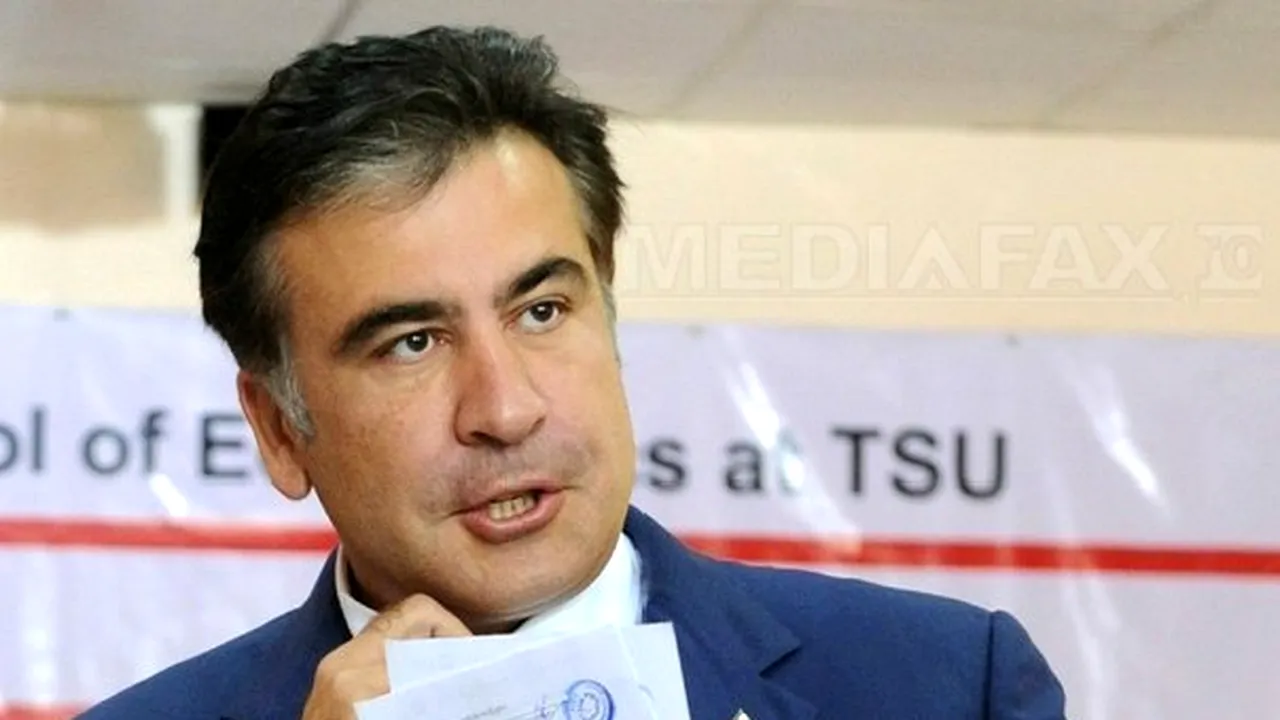 SUA vor plăti salariile echipei lui Mihail Saakaşvili şi vor antrena noua forţă de poliţie din Odesa