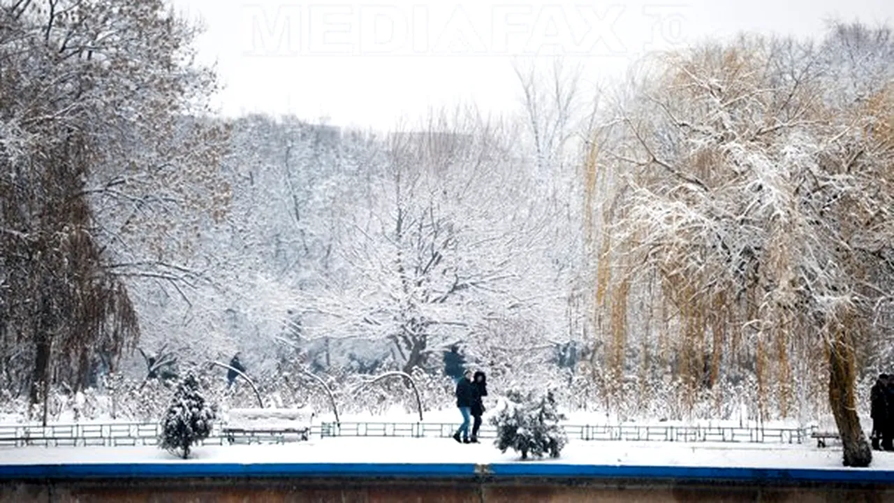 VREMEA până pe 8 decembrie. Când va ninge în fiecare regiune a ţării