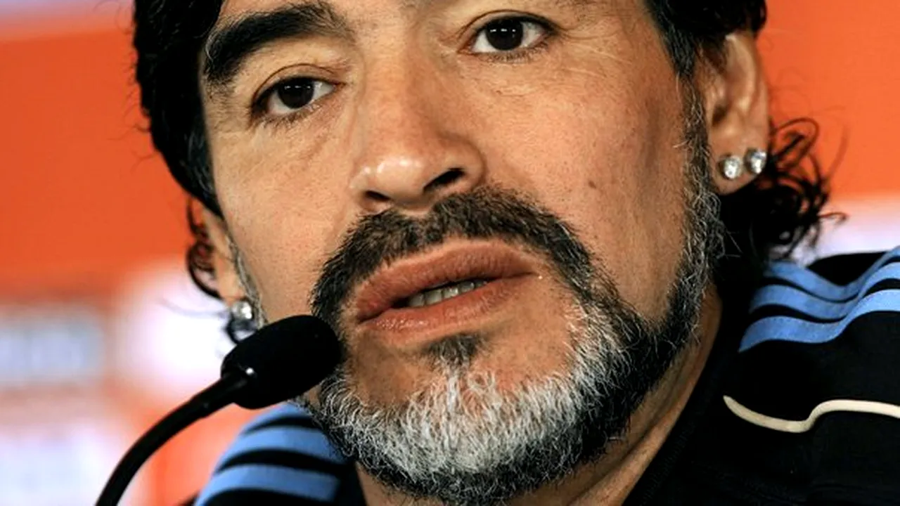 Maradona vrea să negocieze cu fiscul italian