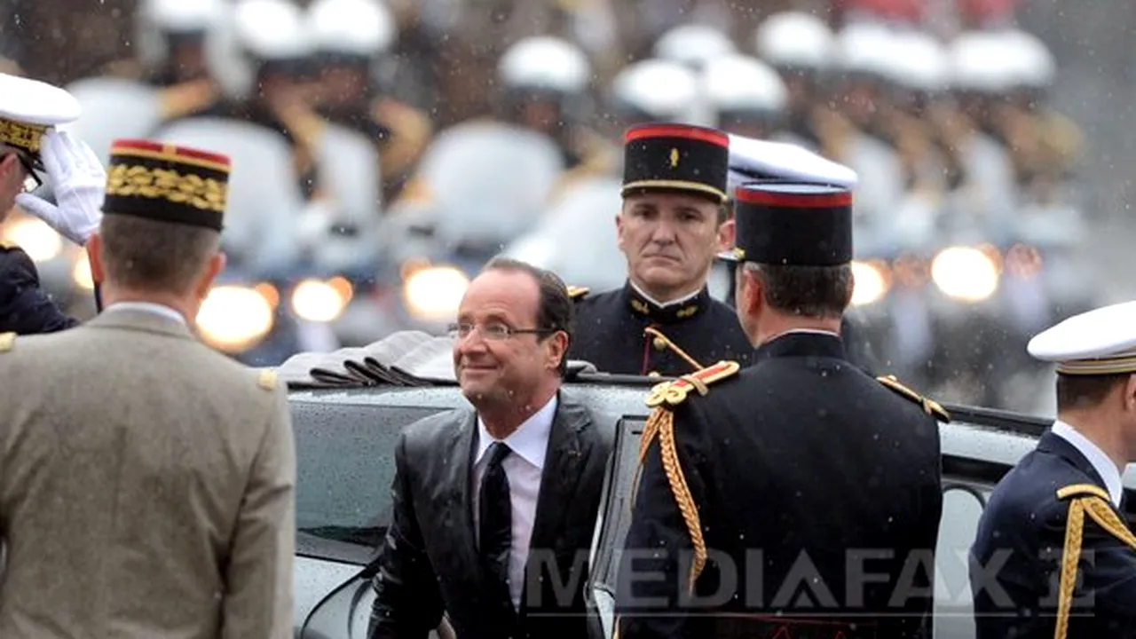 Prima zi la putere a noului preşedinte francez: Intemperiile, un semn de rău augur pentru Francois Hollande