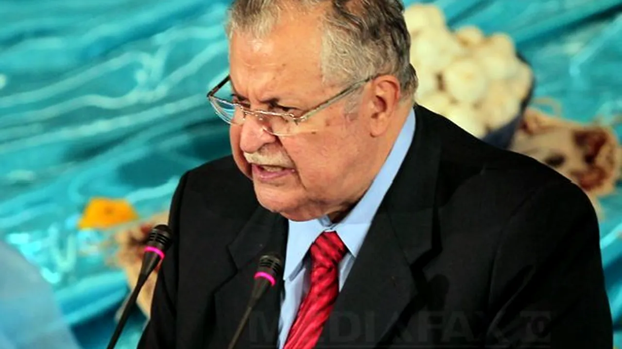 Starea de sănătate a preşedintelui irakian, Jalal Talabani, se ameliorează. Liderul va fi transportat în Germania pentru tratament