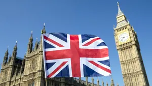 Drapelul de la Ambasada Marii Britanii la Bucureşti, coborât în bernă
