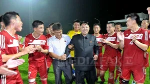 Cum sărbătoreşte Coreea de Nord Cupa Mondială la fotbal - FOTO