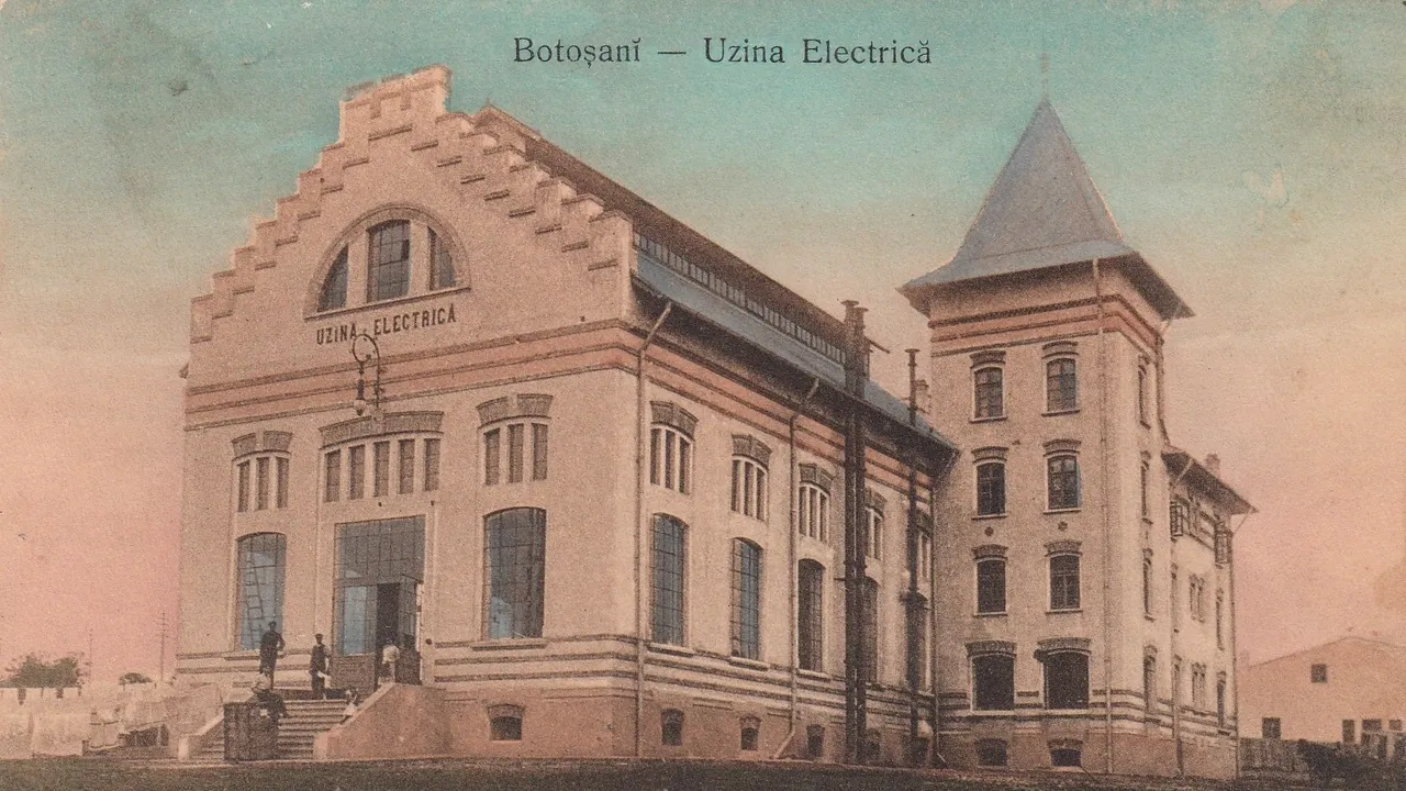 CJ Botoşani vrea să cumpere Uzina Electrică din oraş, făcută după planurile lui Anghel Saligny