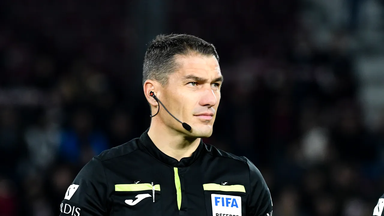 Istvan Kovacs a fost delegat la un meci din optimile Ligii Campionilor