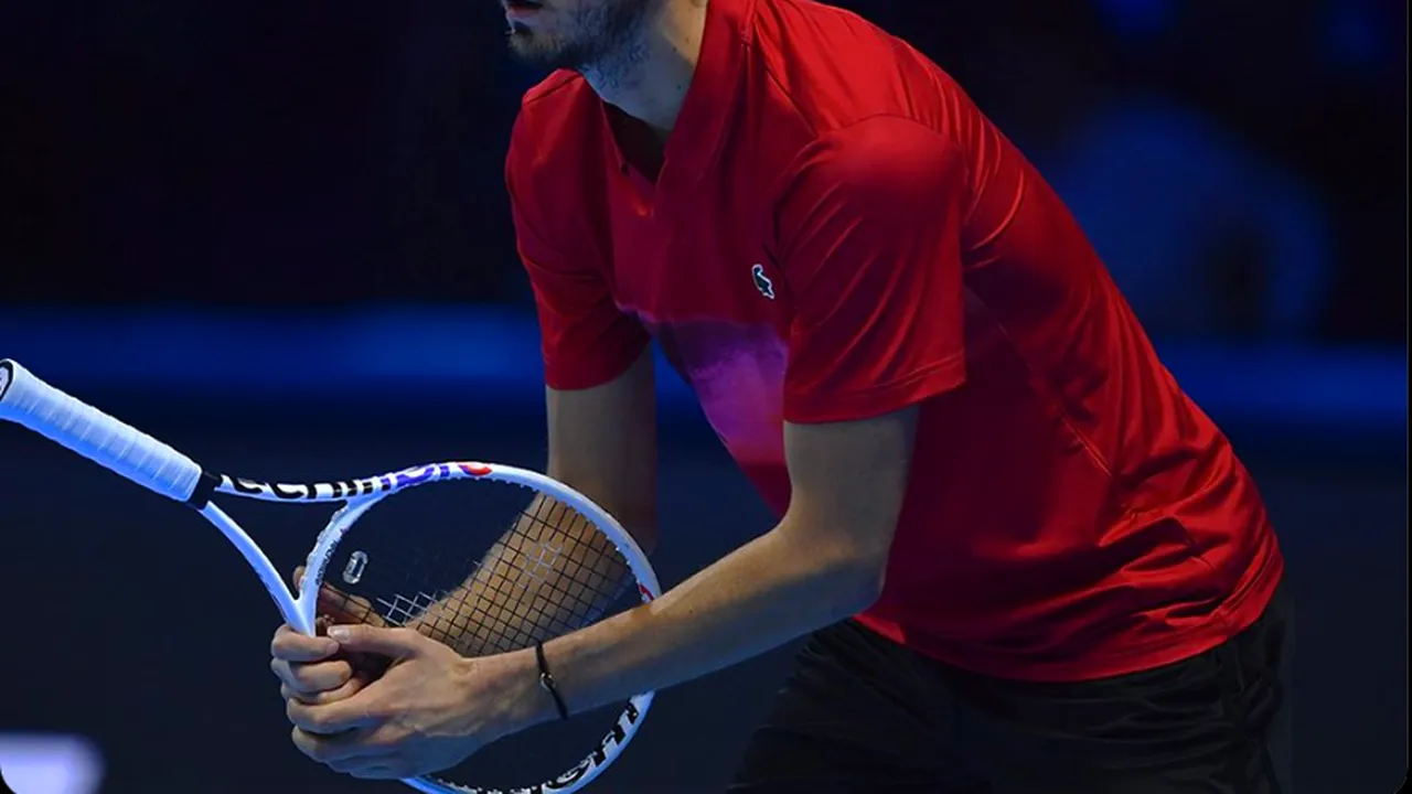 Turneul Campionilor. Victorii pentru Sinner şi Medvedev în Grupa „Ilie Năstase”