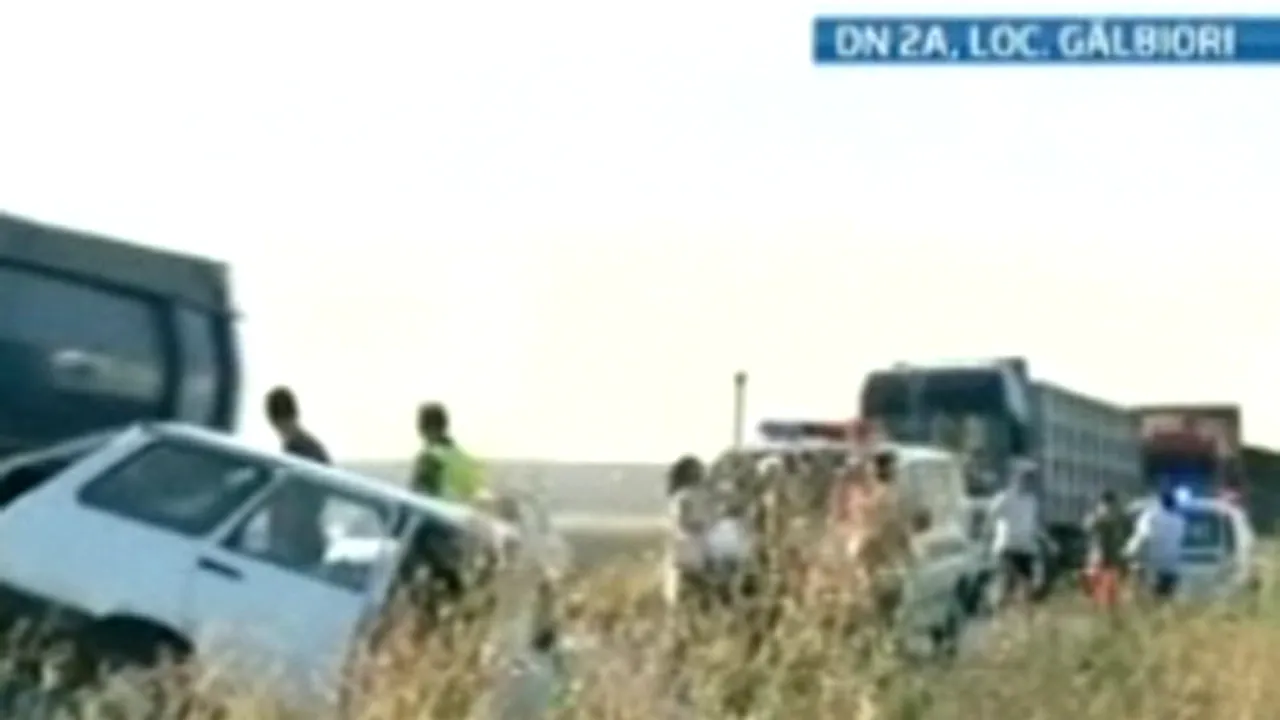 Două persoane au murit şi trei au fost rănite într-un accident în judeţul Constanţa - VIDEO