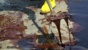 Doi fraţi din Florida vând ca suvenir apă poluată cu petrol din Golful Mexic - VIDEO