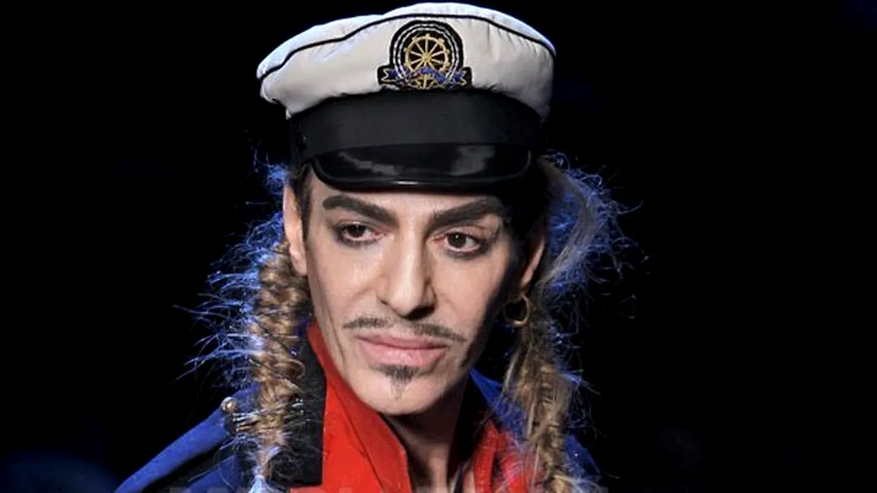 Galliano - amendă de 6.000 de euro, cu suspendare, pentru comportament antisemit şi rasist