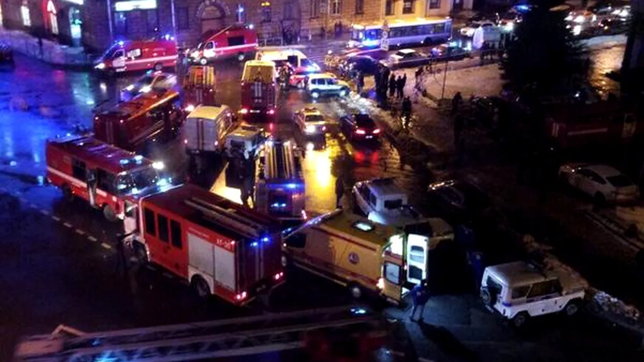  Bilanţul atentatului din Sankt-Petersburg este de 13 răniţi