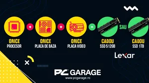PC Garage te echipează gratuit cu un SSD Lexar