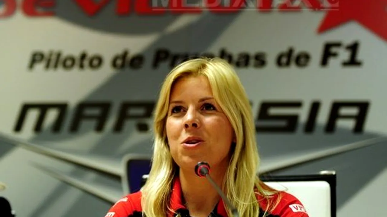 Maria de Villota a fost operată pentru a doua oară la faţă