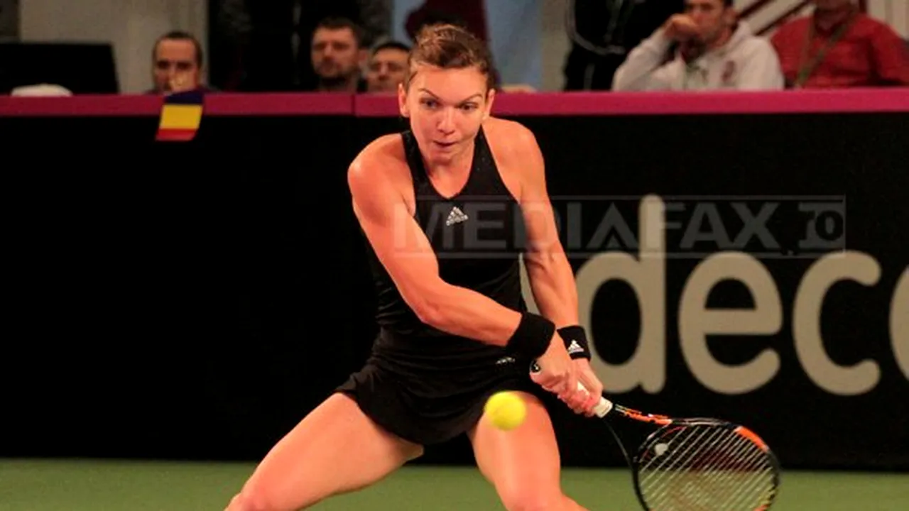 Halep: Lucici-Baroni a jucat mai bine. Trebuie să accept şi să merg mai departe