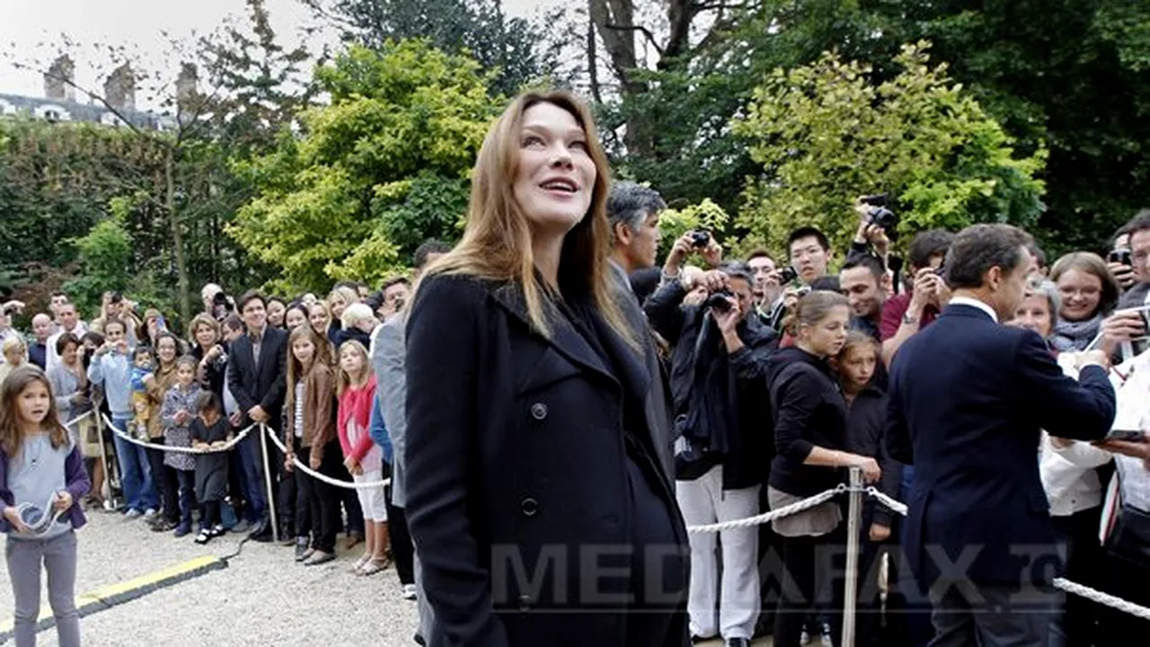 Carla Bruni-Sarkozy se declară pregătită să participe la o nouă campanie electorală a soţului său