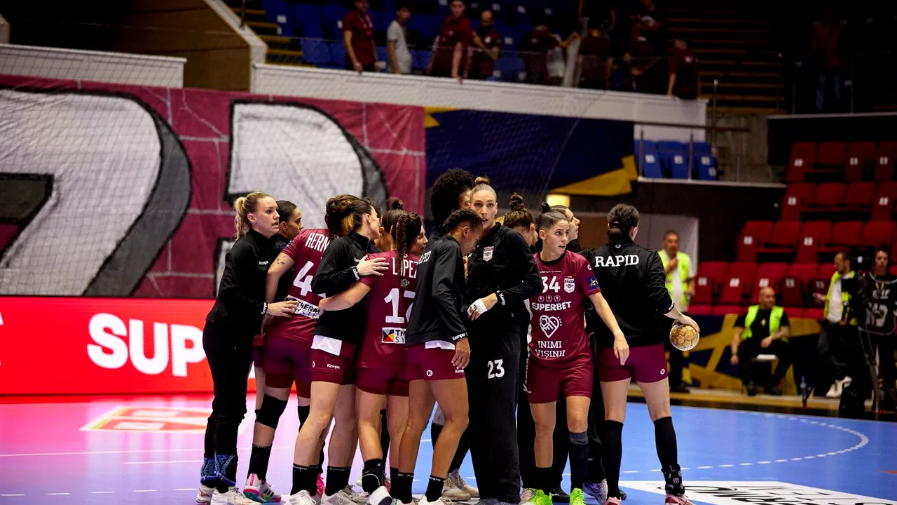 Rapid Bucureşti învinsă pe teren propriu de Ikast, în EHF Champions League