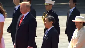 Întâlnire istorică. Preşedintele american Donald Trump, primul lider străin care se întâlneşte cu noul împărat al Japoniei | VIDEO