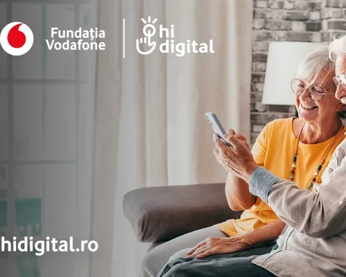 Fundația Vodafone lansează platforma Hi Digital, care îi ajută pe seniori să folosească tehnologia cu mai multă încredere