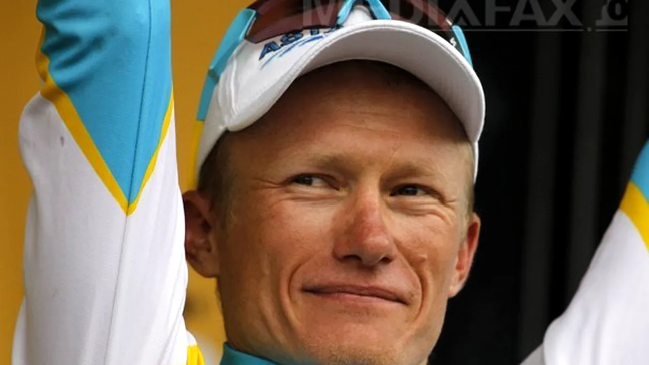 Sportiv în politică: Ciclistul Alexandre Vinokourov, candidat la alegerile legislative din Kazahstan