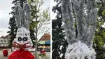 Iepurași horror amplasați în centrul Municipiului Baia Mare aprind spiritele printre localnici / „Te doare mintea cum arată”