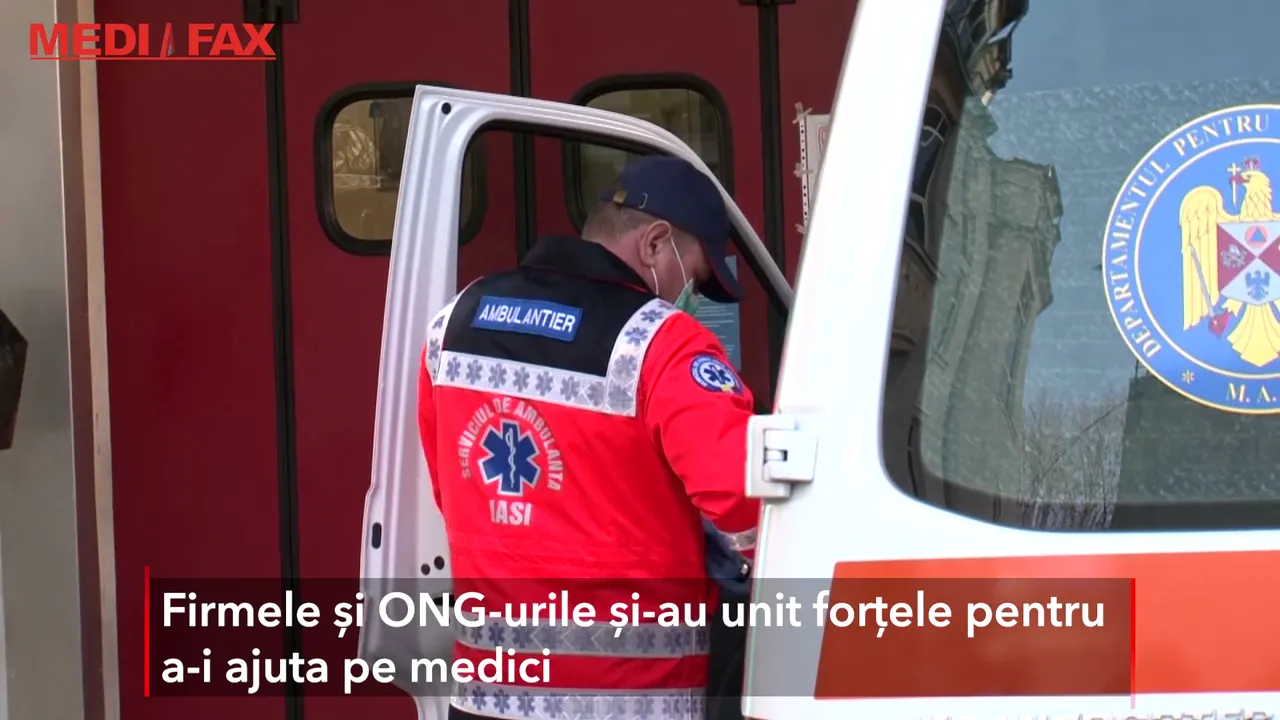 Firmele şi ONG-urile îşi unesc forţele pe o platformă online, pentru a-i ajuta pe medici: „Dăm tot ce putem”