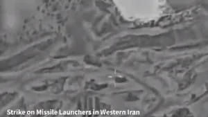 Armata israeliană anunță că a atacat „sute de ținte militare” în vestul Iranului