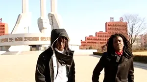 Doi americani au lansat primul videoclip rap filmat vreodată în Coreea de Nord - VIDEO