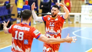 Căpitanul vicecampioanei de volei Arcada Galați, Marian Bala: „Avem obiectivul de a câștiga fiecare trofeu”