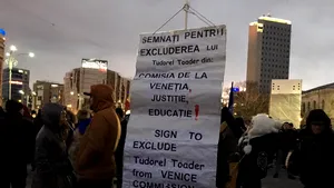 Traficul a fost deviat în zona Guvernului din cauza protestului faţă de OUG pe legile justiţiei 