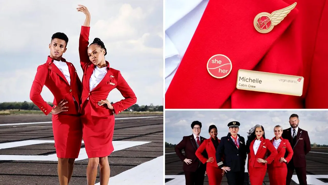 O companie aeriană le permite angajaţilor să îşi aleagă uniforma în funcţie de preferinţe, pentru a reflecta diversitatea