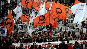 PROTESTE la Moscova: Mii de oameni au cerut demisia lui Vladimir Putin