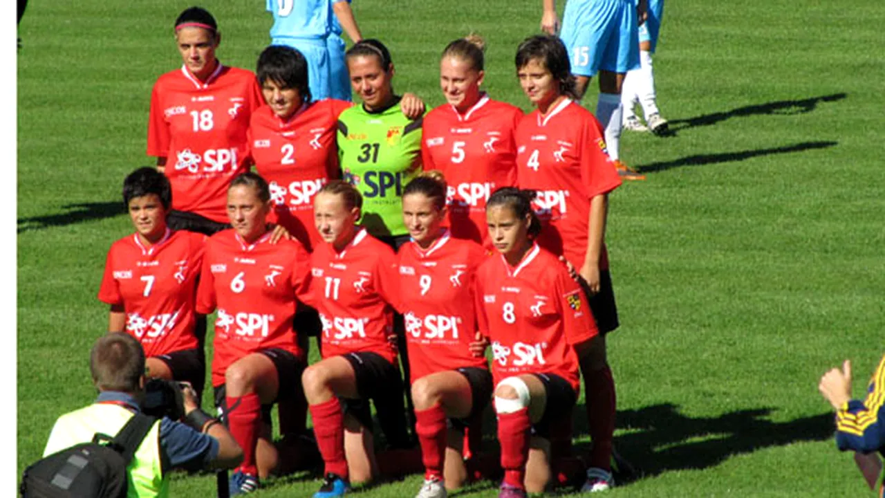 CFF Olimpia Cluj, campioană naţională la fotbal feminin