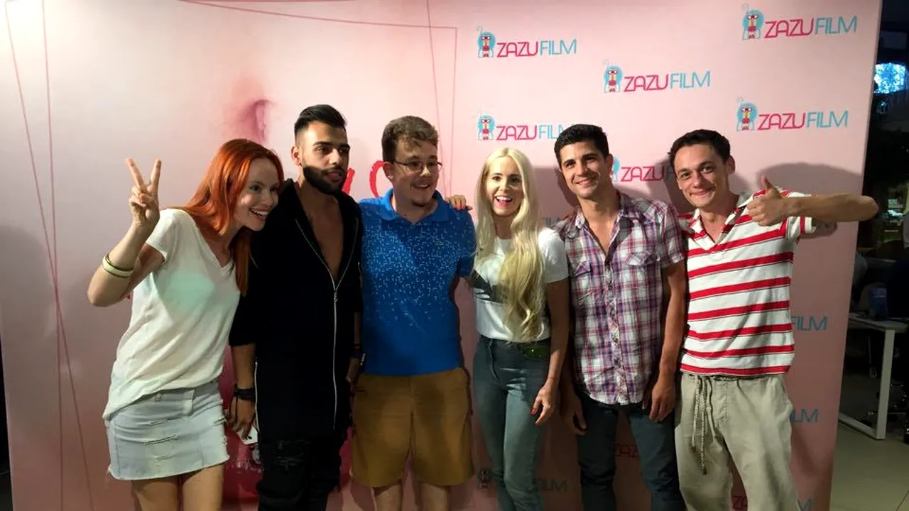 Actorii şi regizorul filmului „#selfie69“, la avanpremiera de la Braşov - FOTO/VIDEO