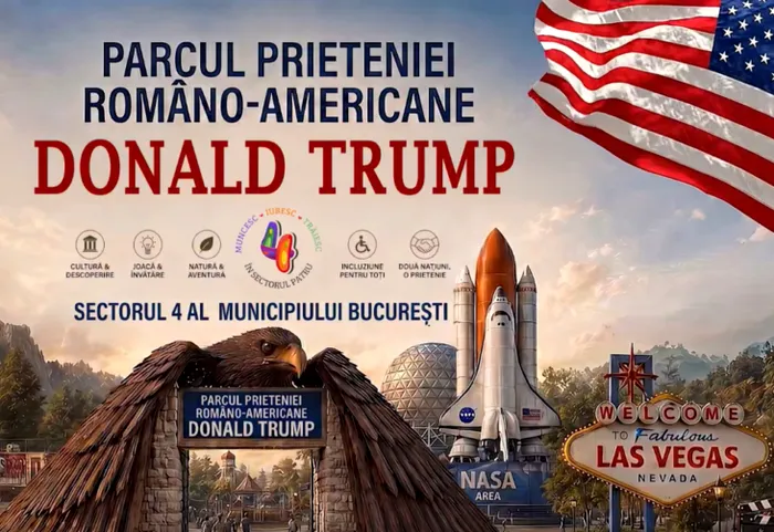 SOCIAL NASA, Hollywood și Donald Trump, în același parc din București. Daniel Băluță a prezentat proiectul