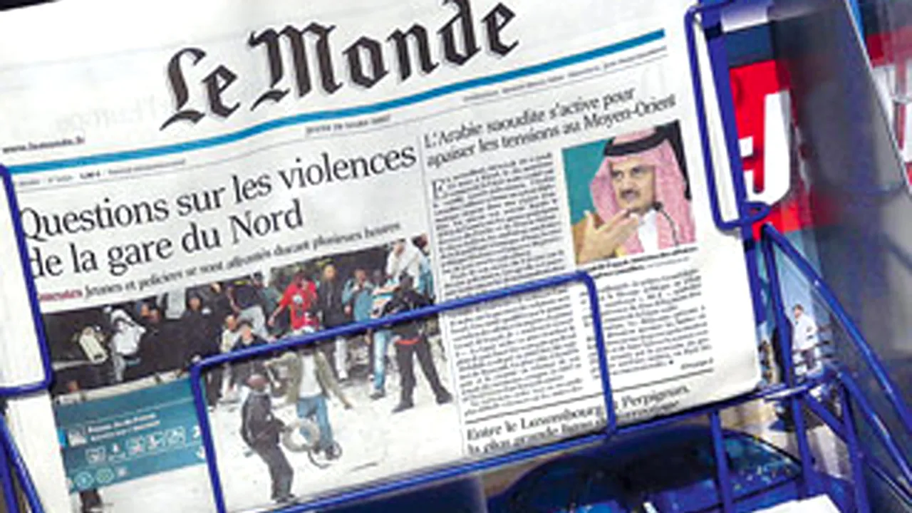 Le Monde nu a mai apărut pe piaţă de marţi, ca urmare a unei greve