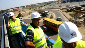 Al doilea pasaj de la Băneasa, pe DN 1, finalizat în două săptămâni