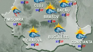 Prognoza meteo: Cum va fi vremea în weekend la munte şi la mare