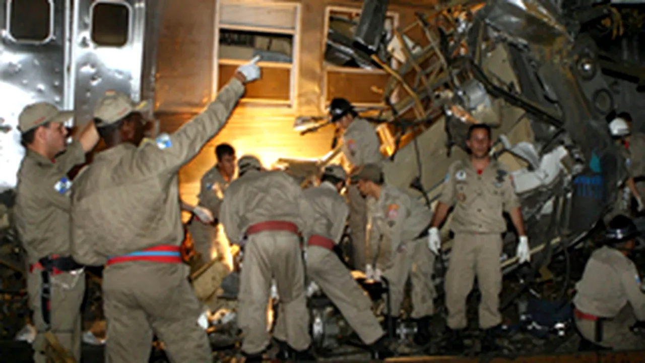 Accident feroviar în Brazilia, soldat cu cel puţin opt morţi şi 111 de răniţi