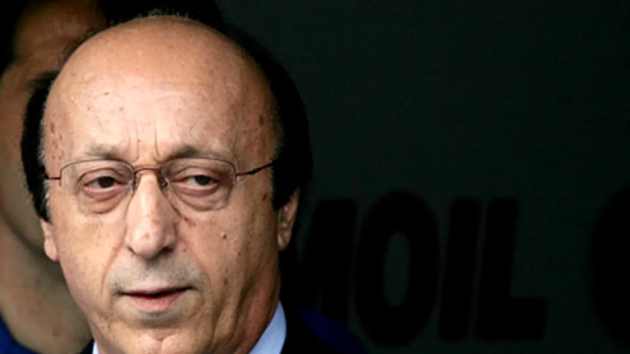 Luciano Moggi: Fiorentina are partea sa de vină în cazul Mutu