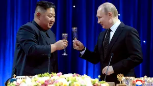 Ce au mâncat Putin şi Kim Jong Un. Ruşii par să fi pregătit un meniu bogat pentru musafirul lor exotic