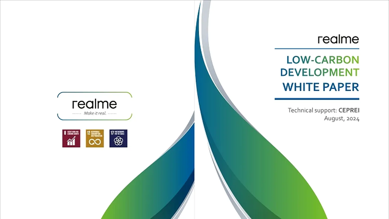 Realme dezvăluie calea către neutralitatea din punct de vedere al emisiilor de carbon